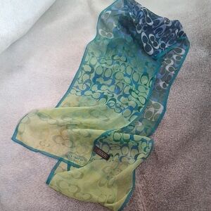 Coach Silk Scarf